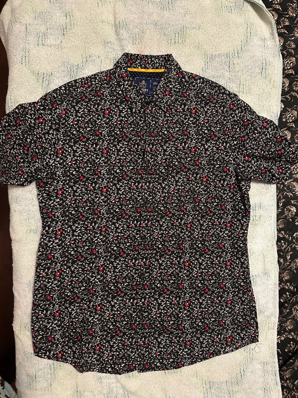 Floral Button-Down Men’s (Rugby University)